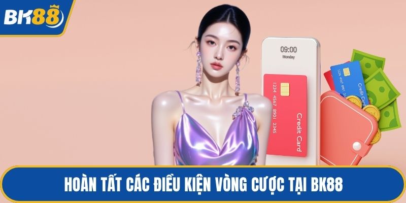 Hoàn tất các điều kiện vòng cược tại BK88