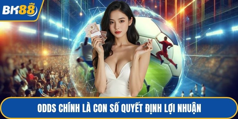 Odds chính là con số quyết định lợi nhuận